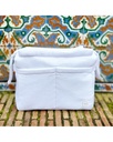 Bolso Carrito Grande Wafle Blanco