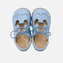 Inglesitos barefoot piel napa steel 