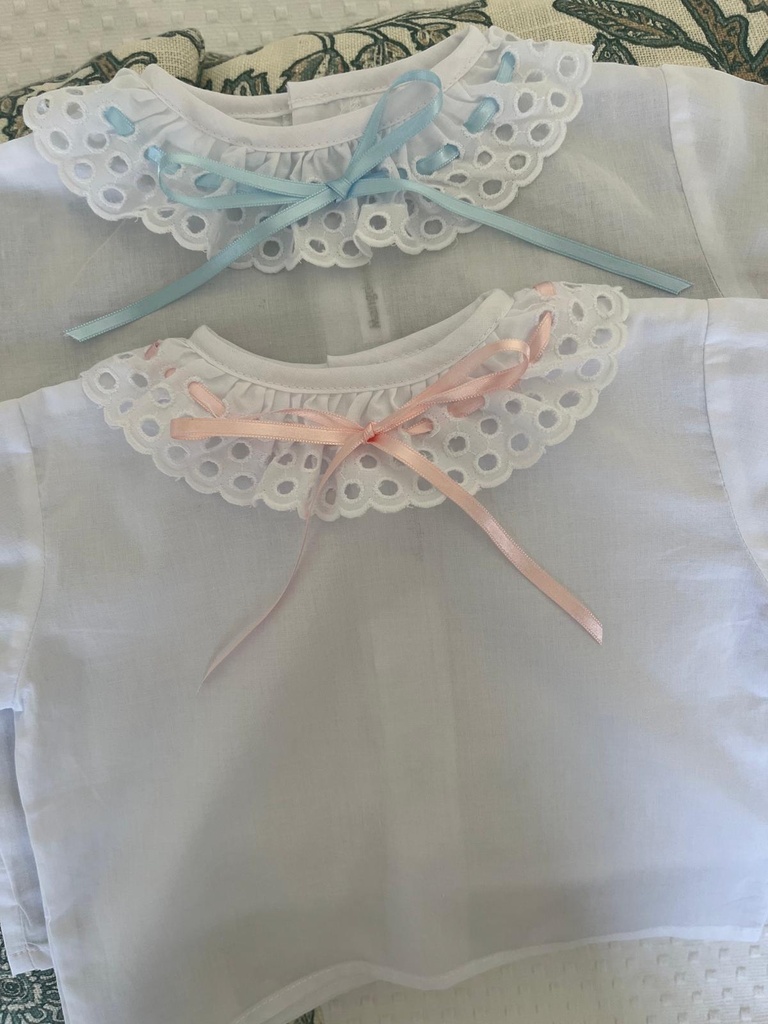 Blusa Mica lazo rosa