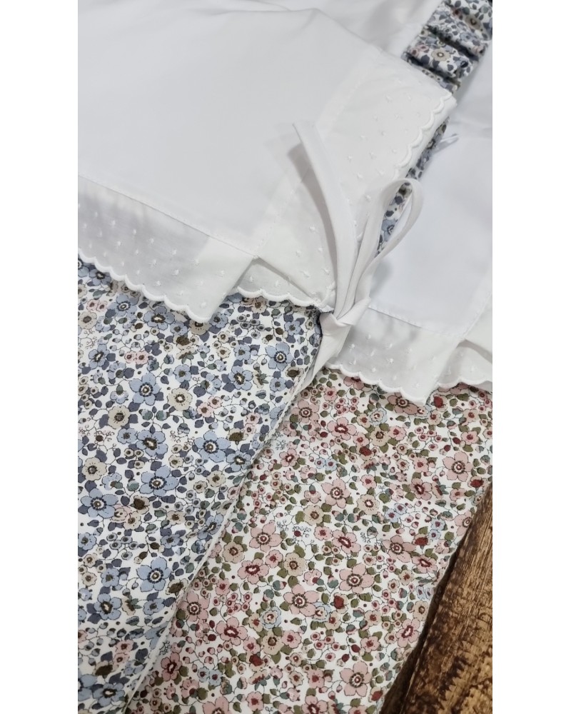  Saco capazo con relleno extraíble Casilda azul