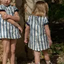 Vestido Lino 'Le ciel bleu'