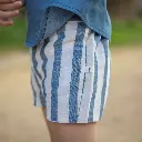 Pantalon Lino 'Le ciel bleu'