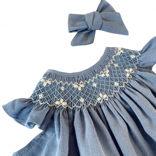 Vestido Lino Océano 