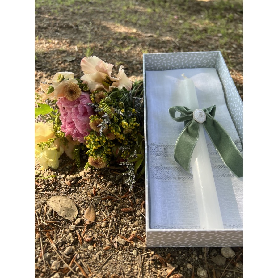 Kit Bautizo verde menta 