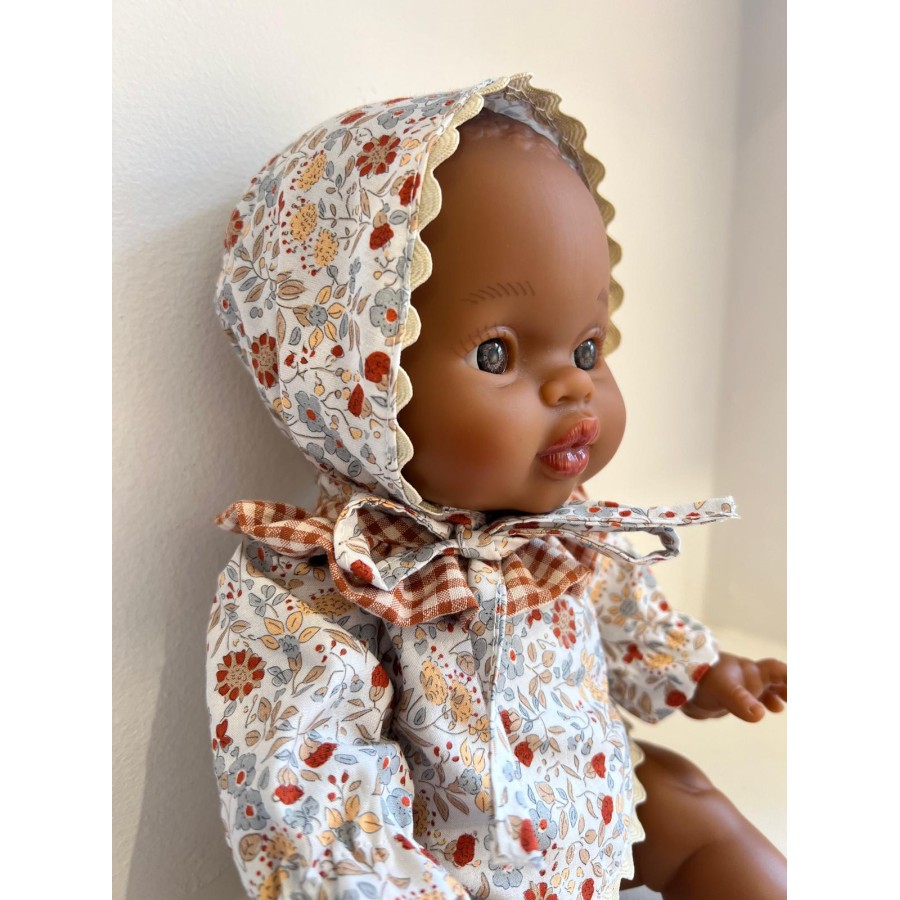 Muñeca gordi flor Candela