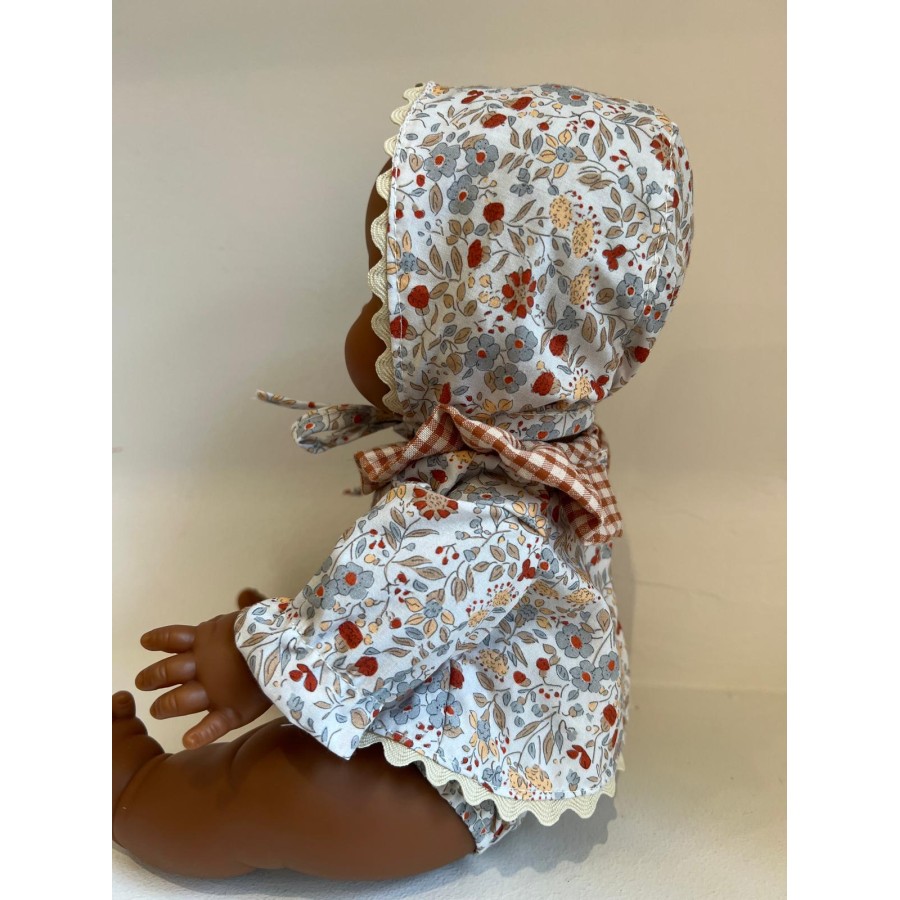 Muñeca gordi flor Candela