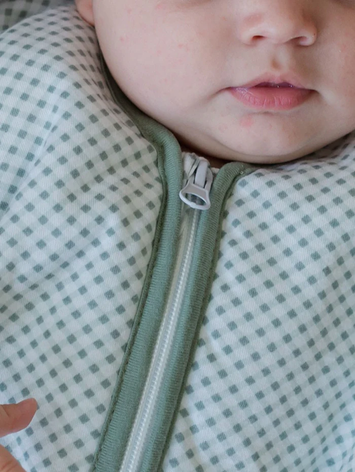 SACO DE DORMIR BEBÉ-TOG 1-VICHY GREEN