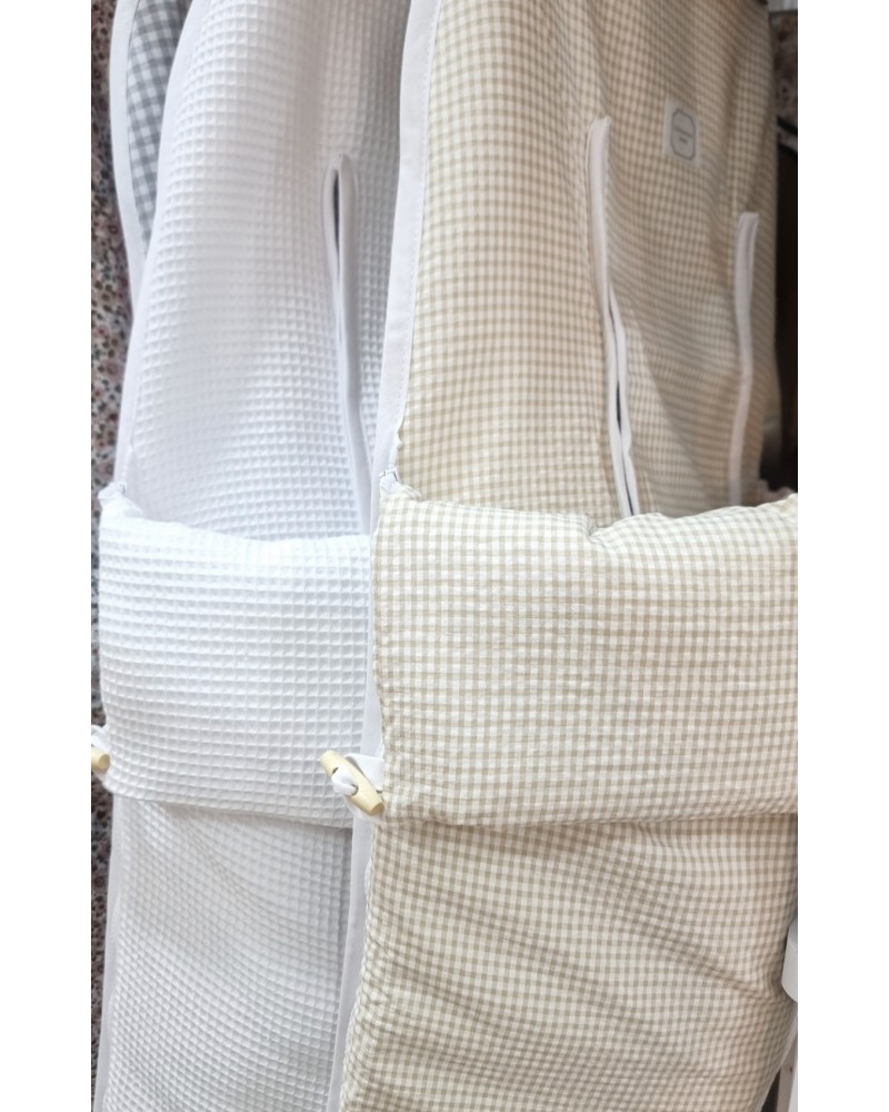 Saco silla vichy beige universal
