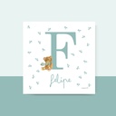 Lámina inicial osito