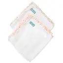 Pack dúos mantas de muselina de algodón - Pink y Beige