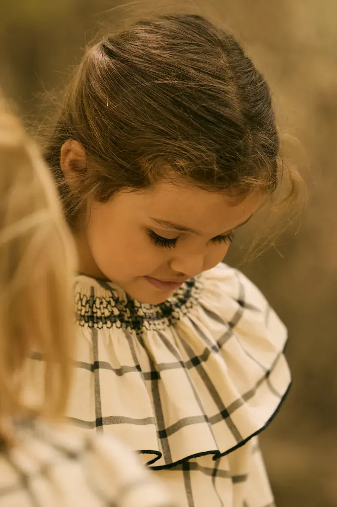 VESTIDO CUADRO BLANCO