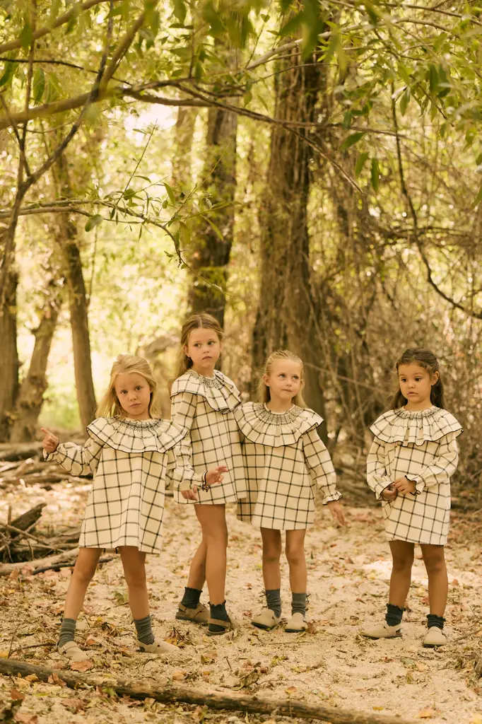 VESTIDO CUADRO BLANCO