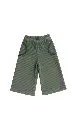 PANTALON ANCHO PANA GRUESA VERDE ZIG ZAG VERDE OSCURO