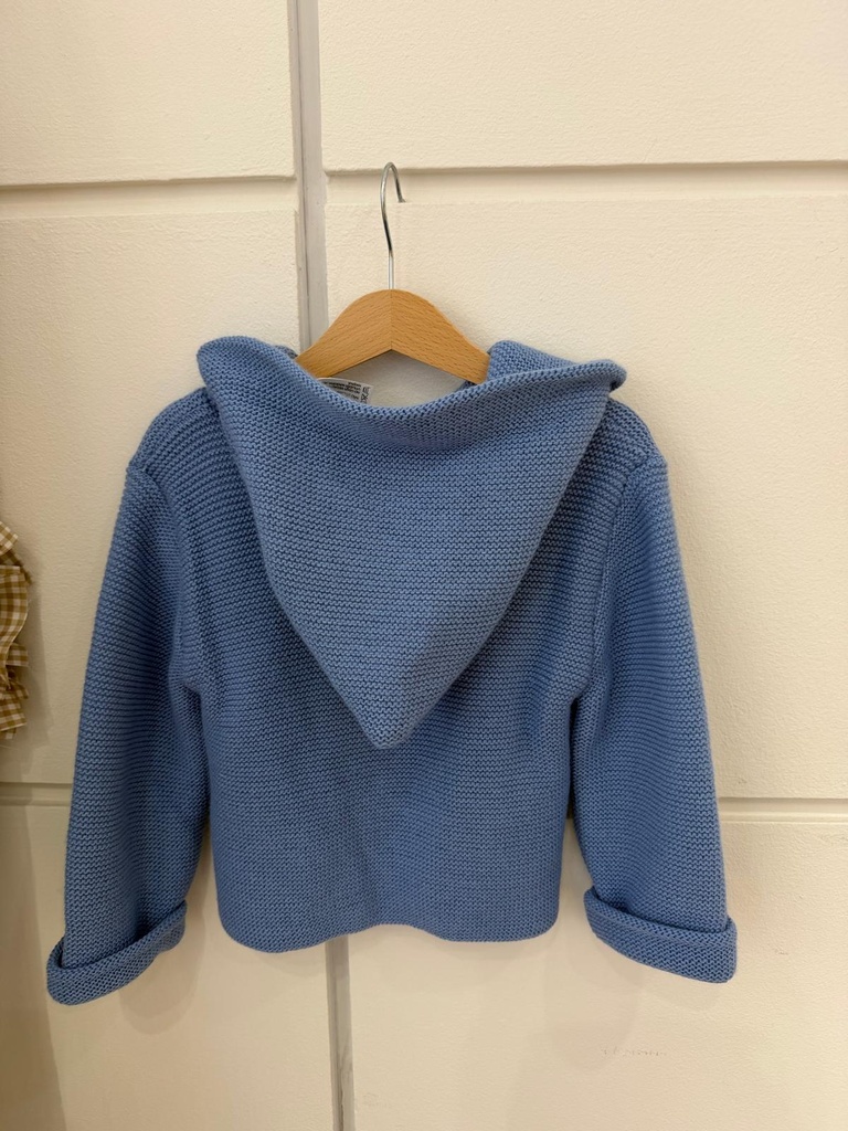 Abrigo punto azul clein