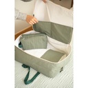 Maleta de hospital de vichy verde 