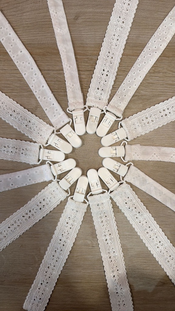 Chupetero Fabioleta cinta raso