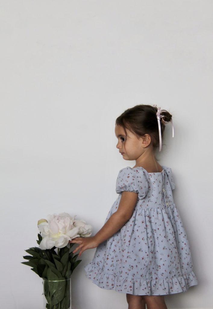 VESTIDO JULIETA VICHY FLOR