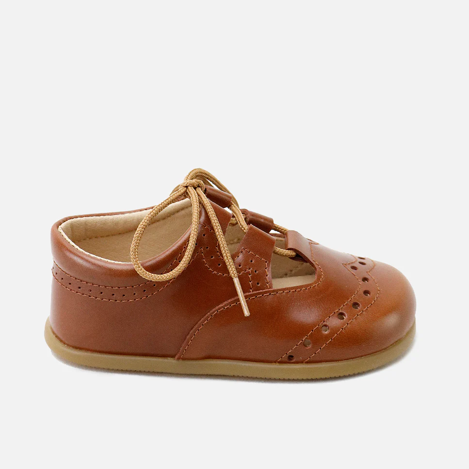 Inglesitos barefoot piel napa cuero