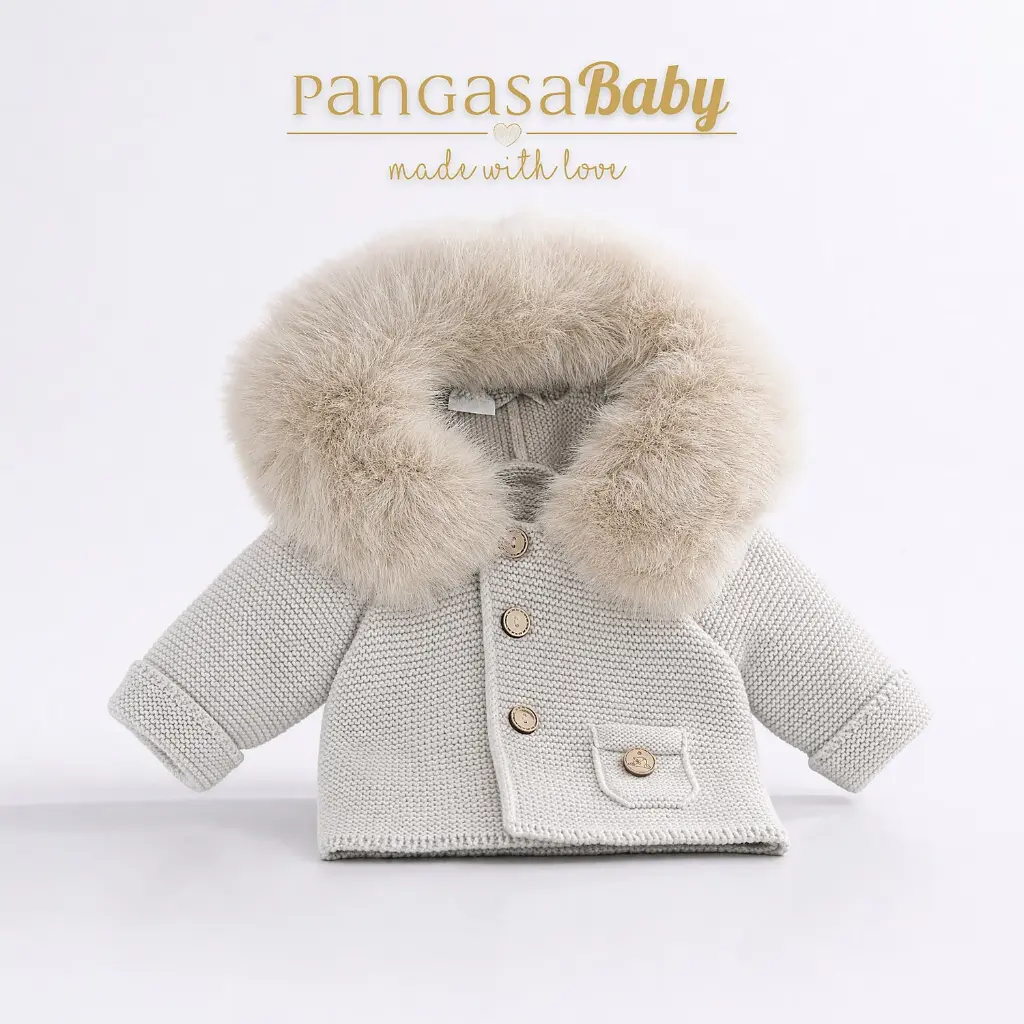 Trenka luxury con pelo