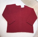 Jersey liso invierno granate