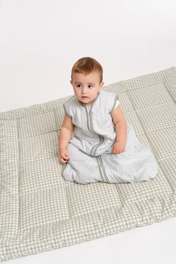 SACO DE DORMIR BEBÉ-TOG 1-VICHY GREEN