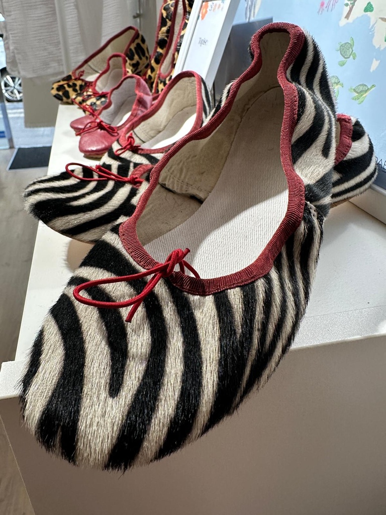 Bailarina estampado zebra 