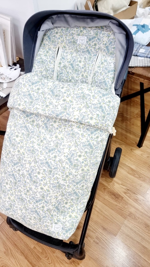 Saco silla con relleno extraible botánica verde 