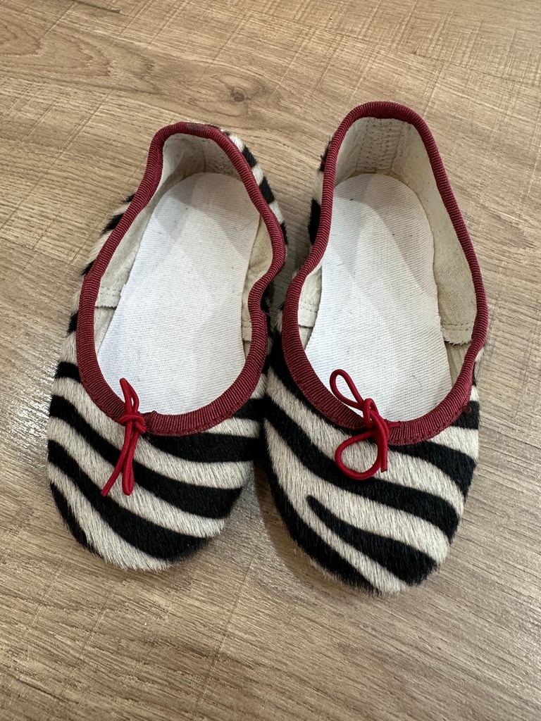 Bailarina estampado zebra 
