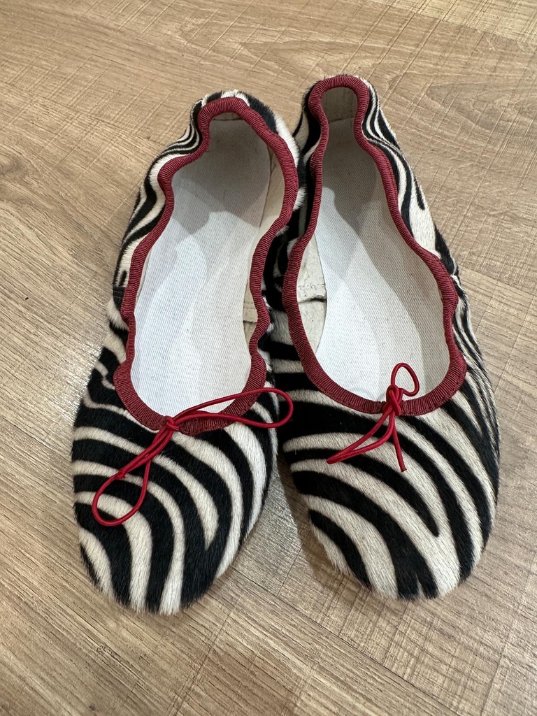 Bailarina estampado zebra 