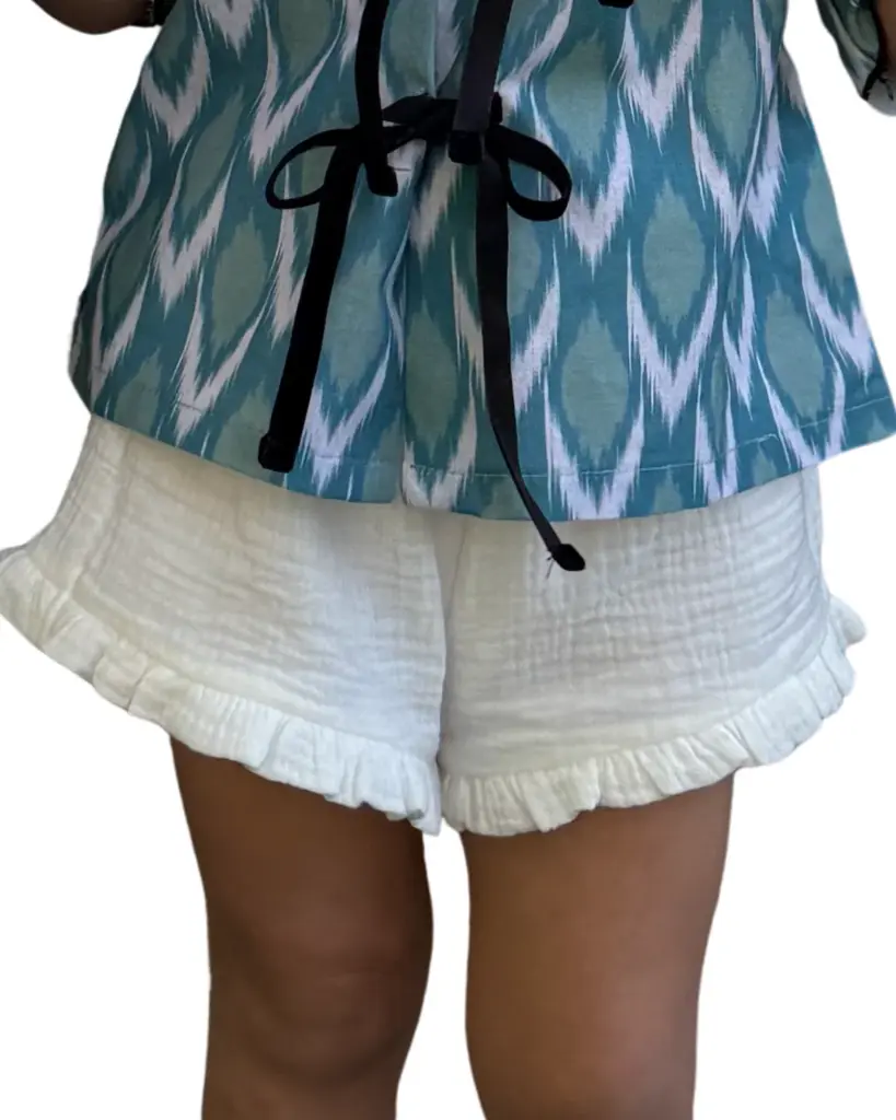 Pantalón bambula blanco