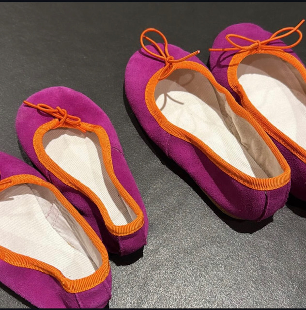 Bailarina serraje buganvilla naranja 