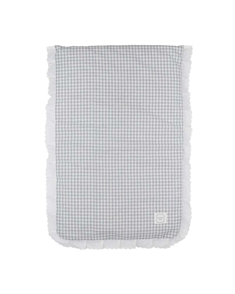 Colchas con relleno extraible Vichy Gris