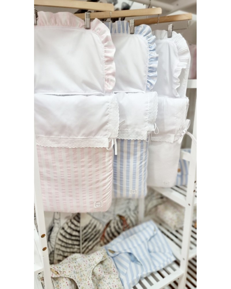 Saco silla rayas azul universal