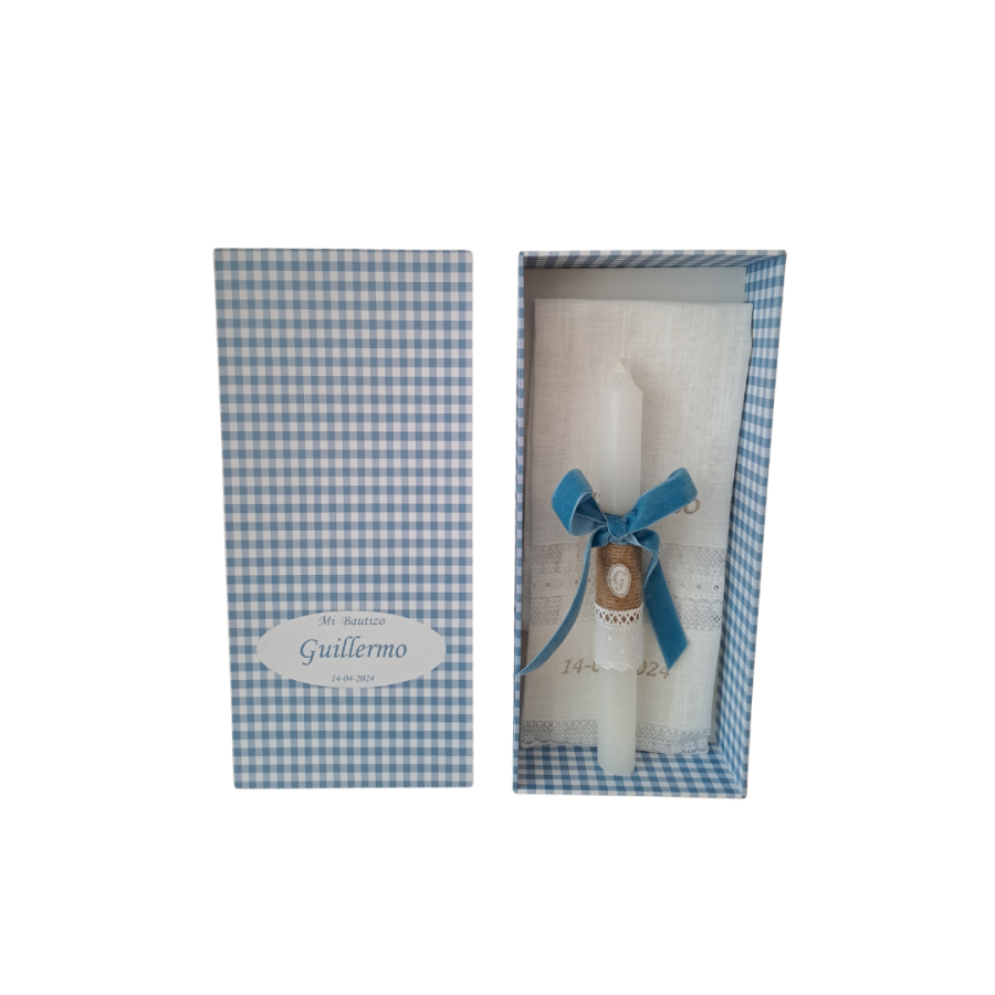 Kit Bautizo Personalizado Para Niño 