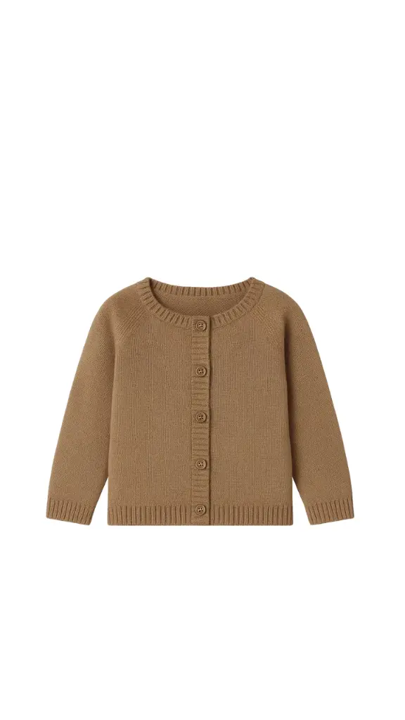 CHAQUETA LANA MERINO MOCA