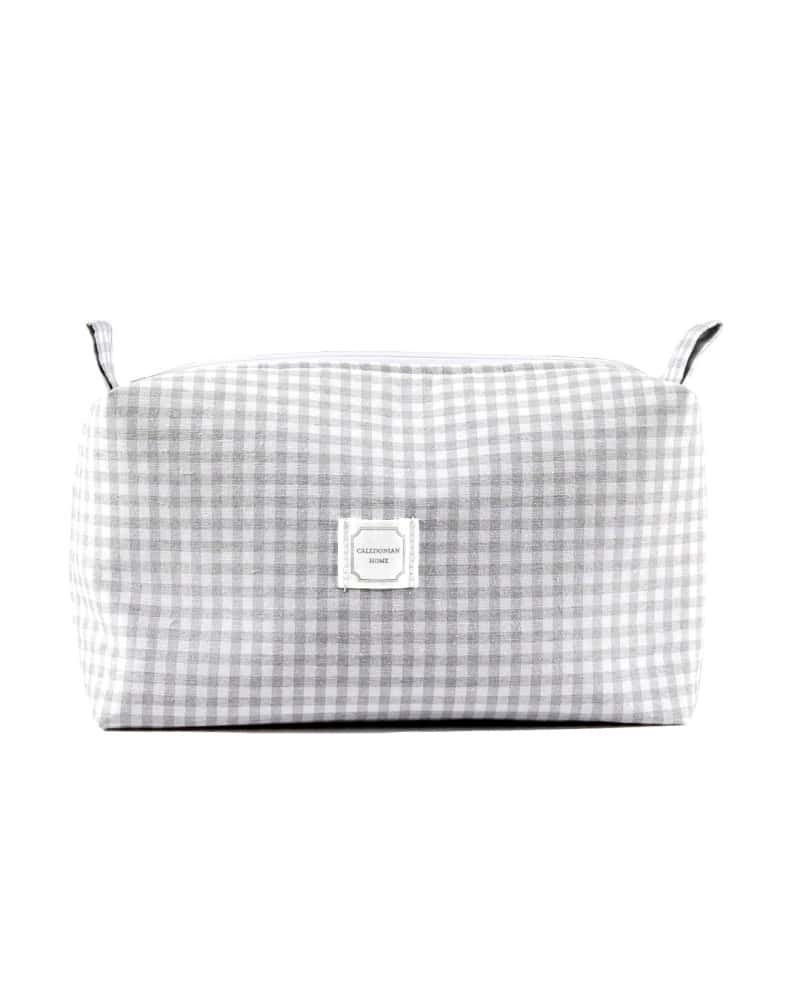  Neceser IMPERMEABLE Vichy Gris