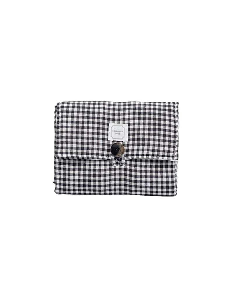 Cambiador vichy negro