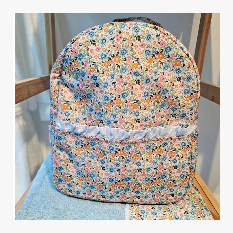 Mochila infantil impermeable flor Tambo