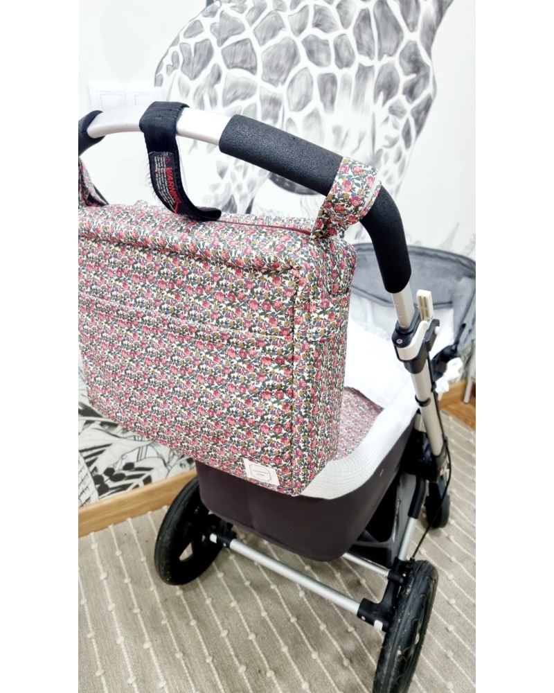 Bolso de carrito Liberty burdeos