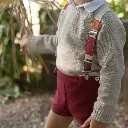 Pantalón burdeos 