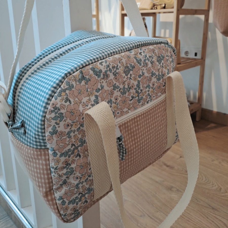 Bolsa deporte pequeña flor Celia 