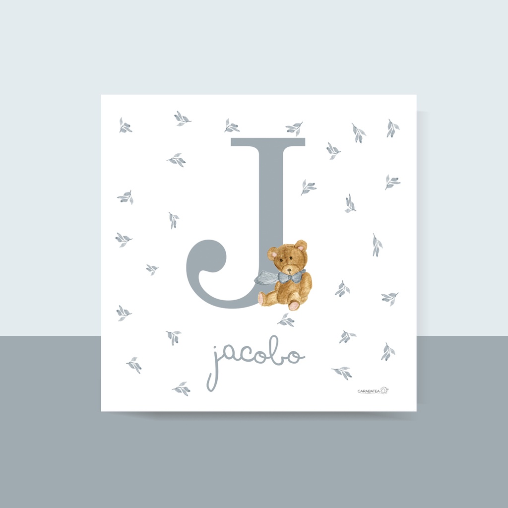 Lámina inicial osito