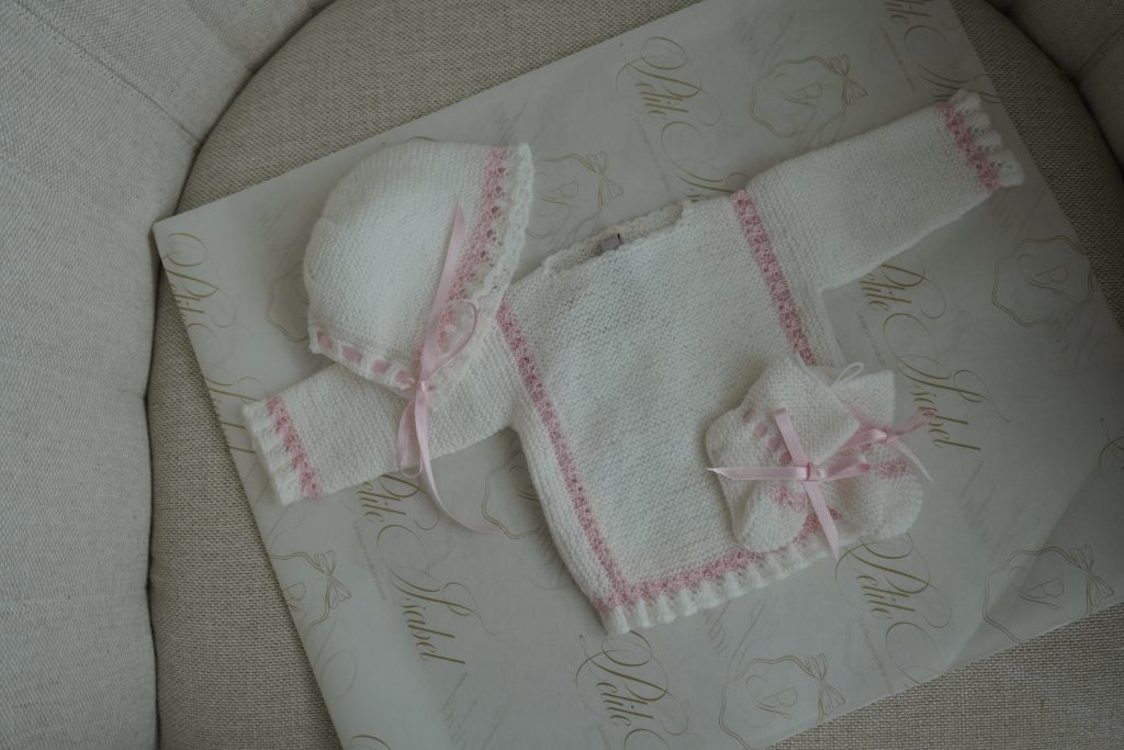 Conjunto de punto niña India 