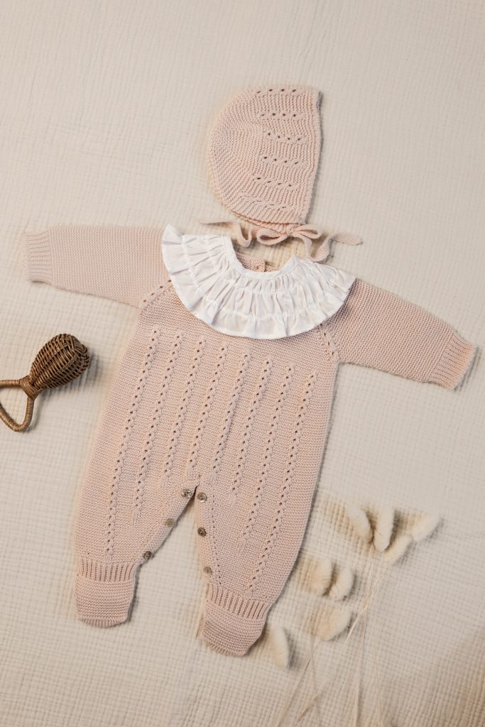 Cojunto Enterizo Ochitos Rosa Empolvado