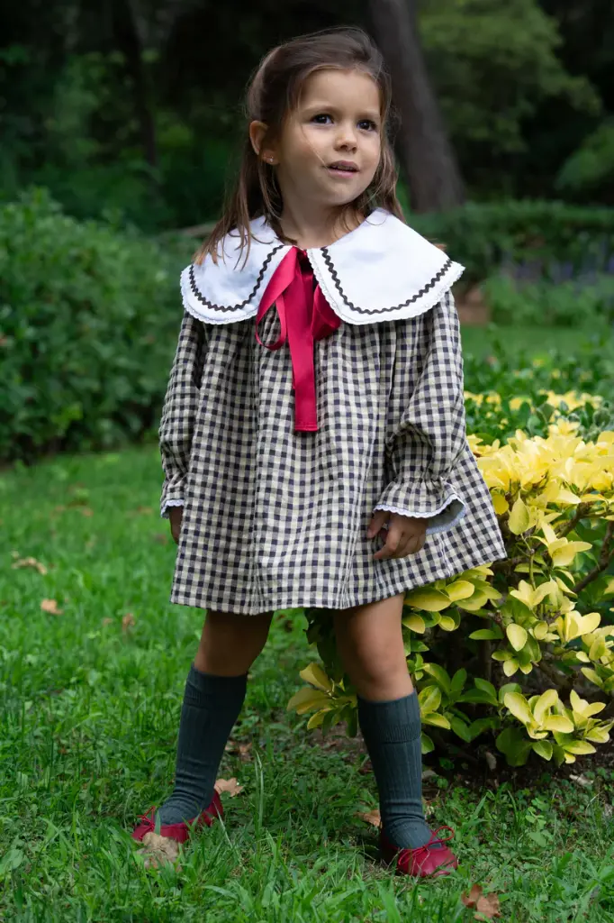 vestido vichy carlota 