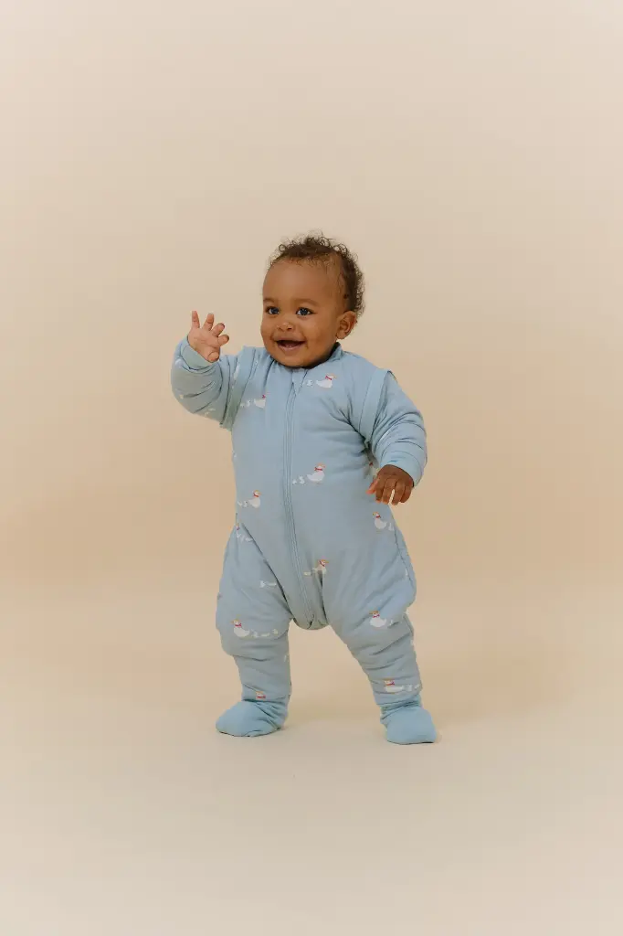 Pijama manta con mangas y calcetines antideslizantes - Duck Family - TOG 2.5