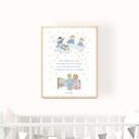 Lámina oración cuatro esquinitas 