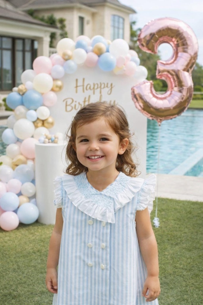 Jesusito capri rayas azul 