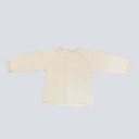 Jersey bebé de lana crudo 