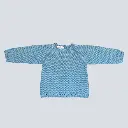 Jersey bebé de lana azul 
